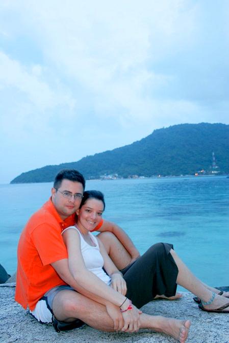 couple beach