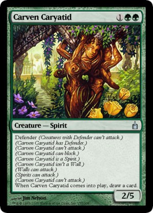 Carven Caryatid, With Errata