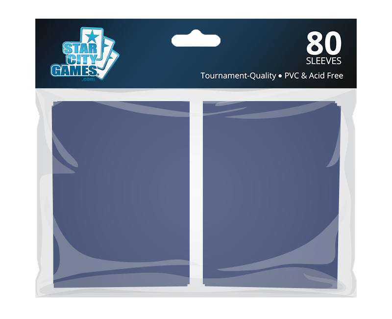 Double Matte Sleeves - Blue
