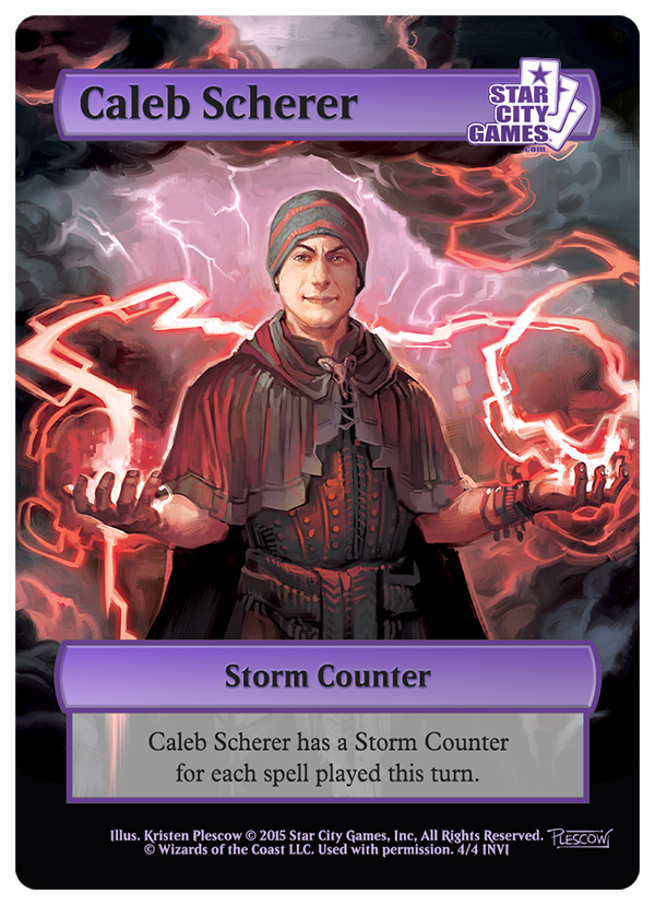 Caleb Scherer's Invitational Winner's Token