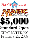 The Star City $5,000 Standard Open comes to Charlotte, NC!