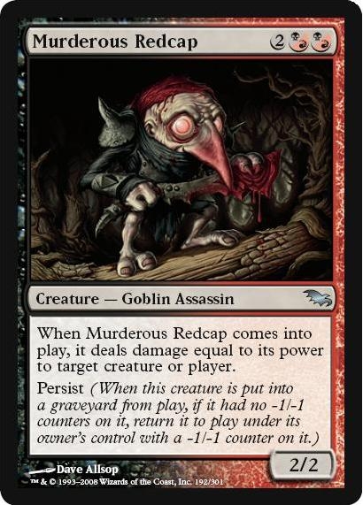 A StarCityGames.com Exclusive Shadowmoor Preview - Murderous Redcap!