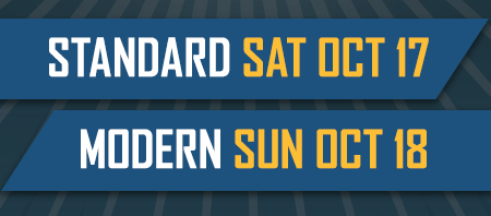 Standard Saturday Oct 17 &amp; Modern Sunday Oct 18