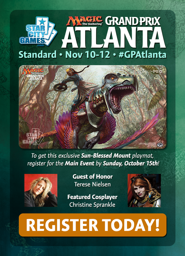 Register to play at GP Atlanta Today!