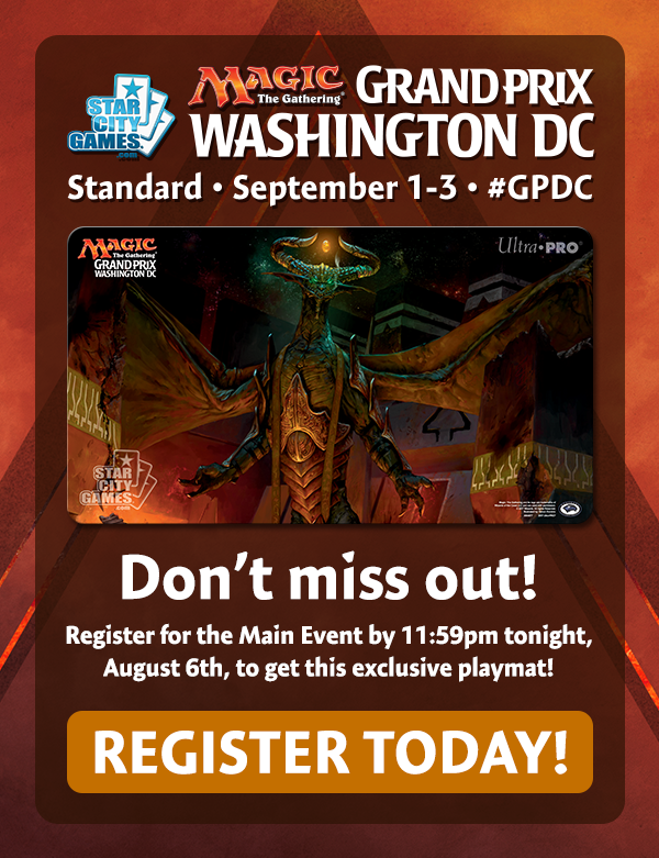 GP Washington DC - Standard - September 1-3 - #GPDC