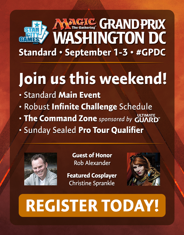 GP Washington DC - Standard - September 1-3 - #GPDC