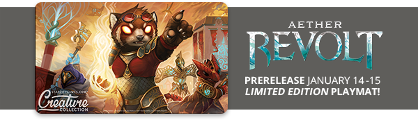 Aether Revolt Prerelease January 14-15!