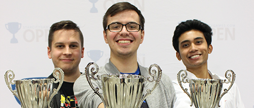 King, Rosum, and John claim first trophies in Dallas!