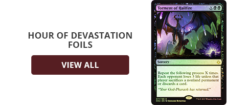 Hour of Devastation Foils