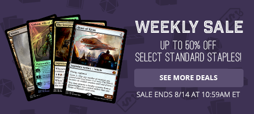 Weekly Sale - Up to 50% Off Select Standard Staples!