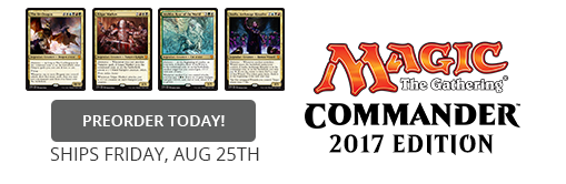Commander 2017 Preorder Today! Ships Friday!
