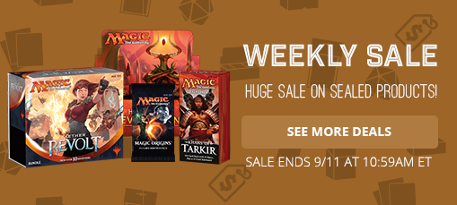 Weekly Sale - Huge Sale on Sealed Products!