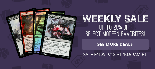 Weekly Sale - Up to 25% Off Select Modern Favorites!
