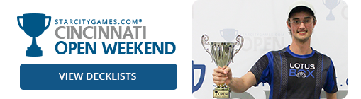 Cincinnati Open Weekend Results