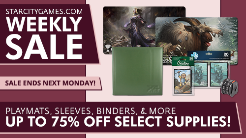 Weekly Sale - Up to 75% Off Select Supplies