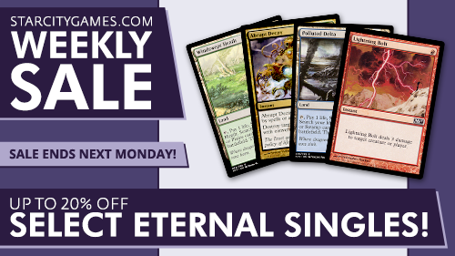 Weekly Sale - Up to 20% Off Select Eternal Singles!