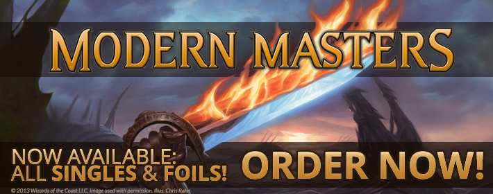 Order Modern Masters Singles from StarCityGames.com Today!