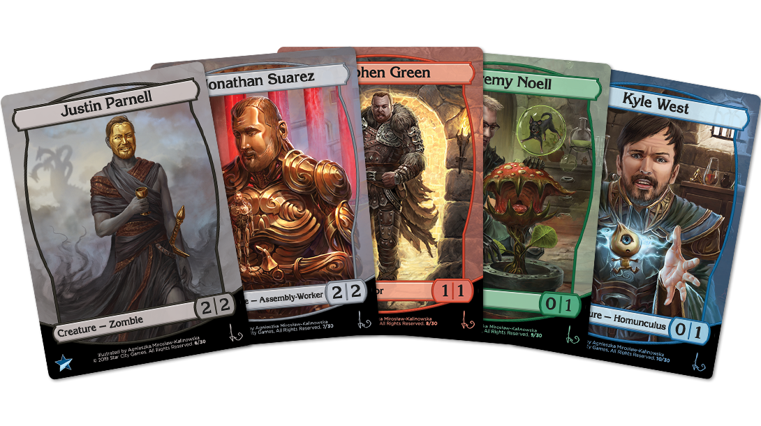 SCG Personality Tokens