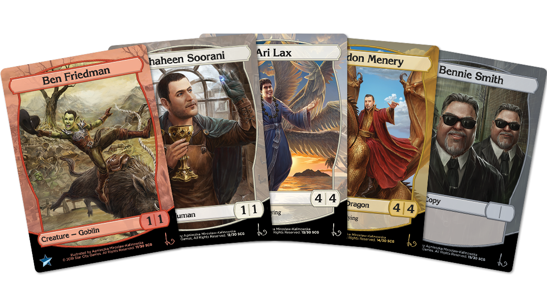SCG Personality Tokens