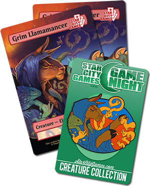 March Game Night Prizes - Grim Llamamancer!