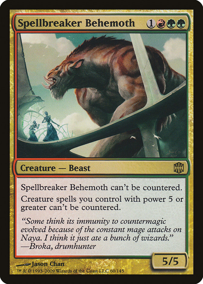 Spellbreaker Behemoth (Magic card)