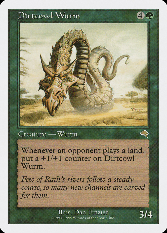 Dirtcowl Wurm (Magic card)