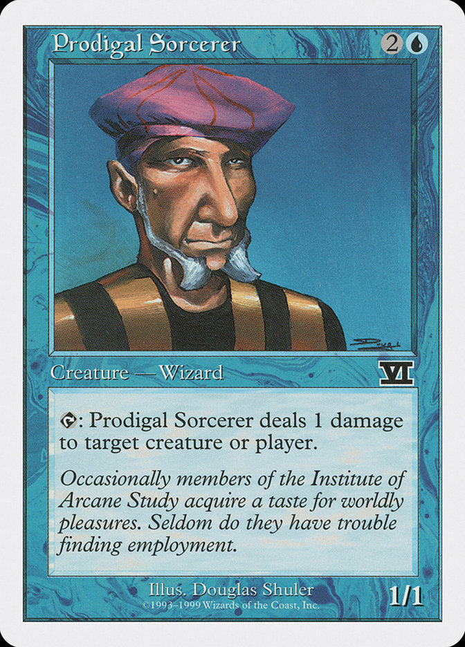 Prodigal Sorcerer Magic Card
