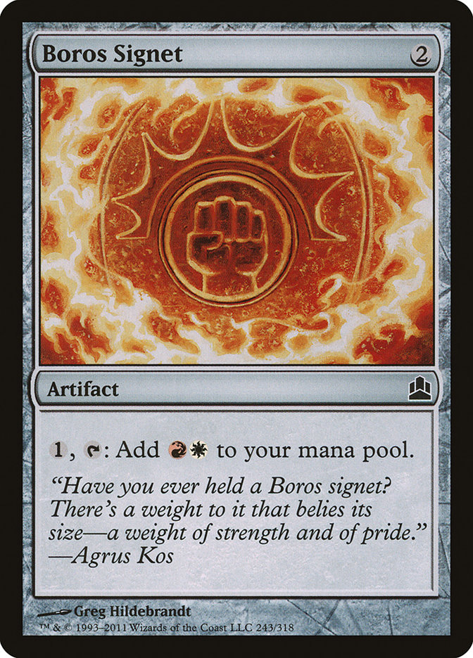 Boros Signet (Magic card)