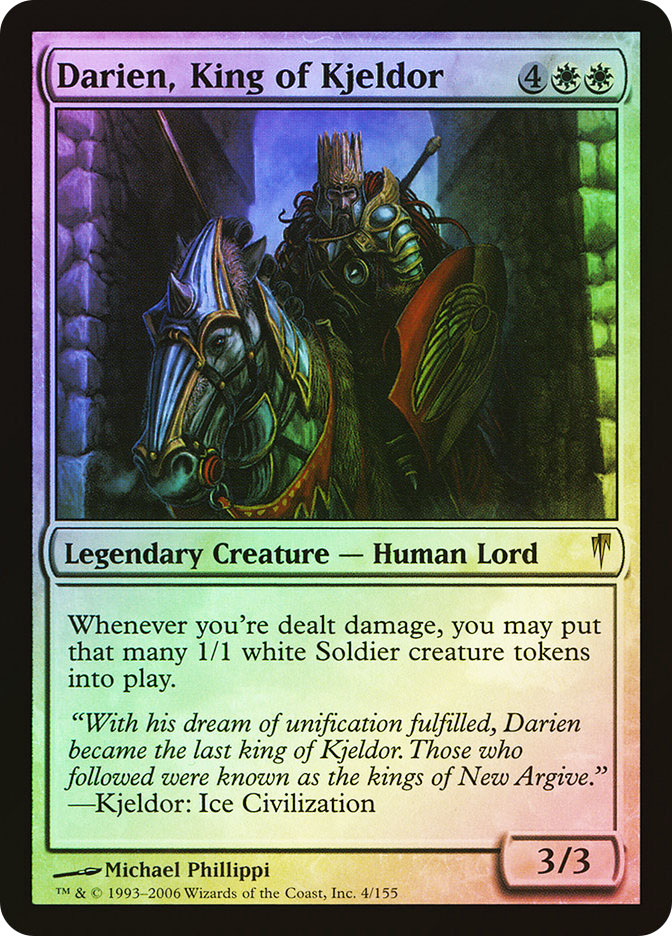 Darien, King Of Kjeldor (Magic card)