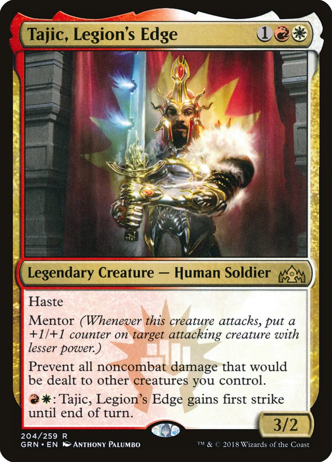 Let Me Solo Her OESES) We Legendary Creature Human warrior First strike,  Vigilance Let Me Solo