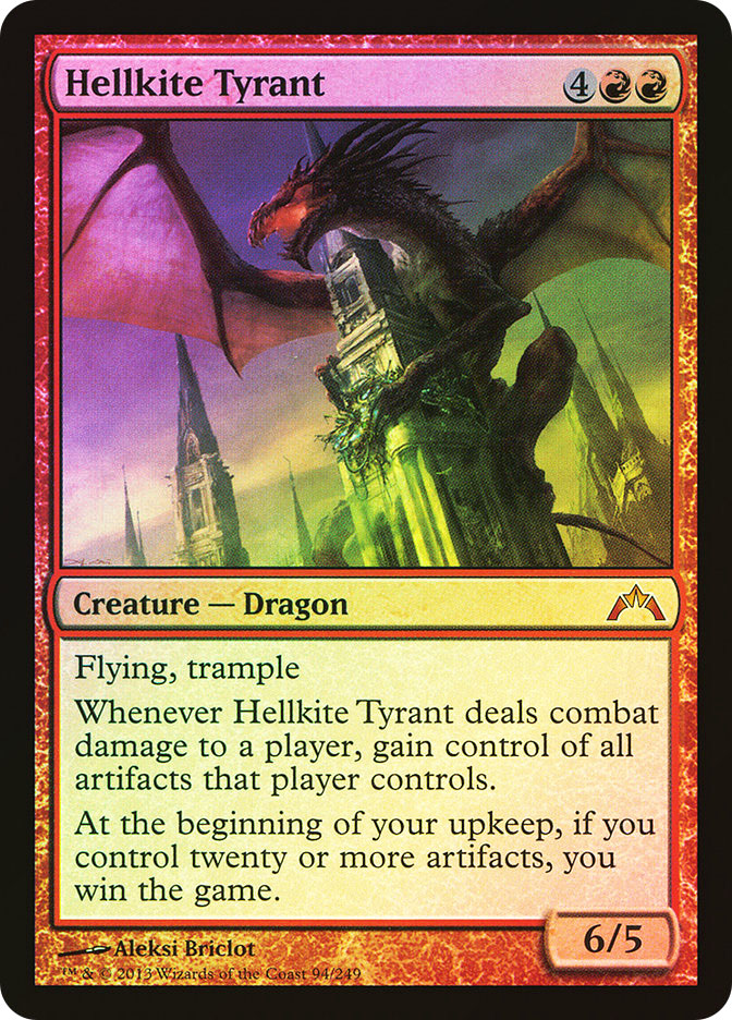 Hellkite Tyrant (Magic card)