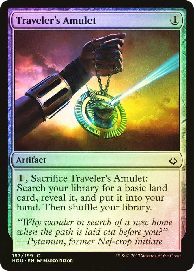 Traveler's Amulet (Magic card)