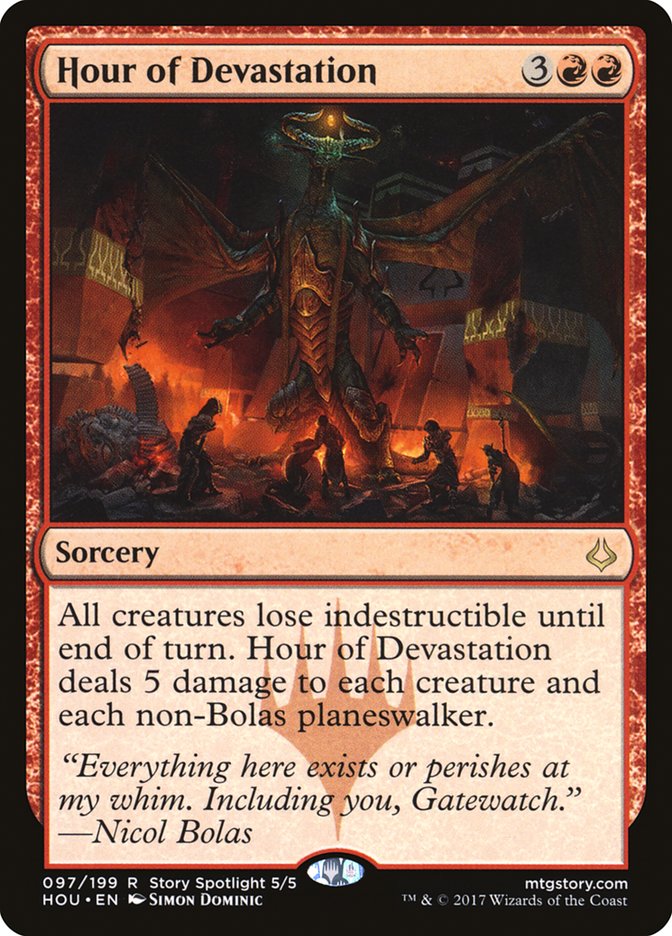 finale of devastation