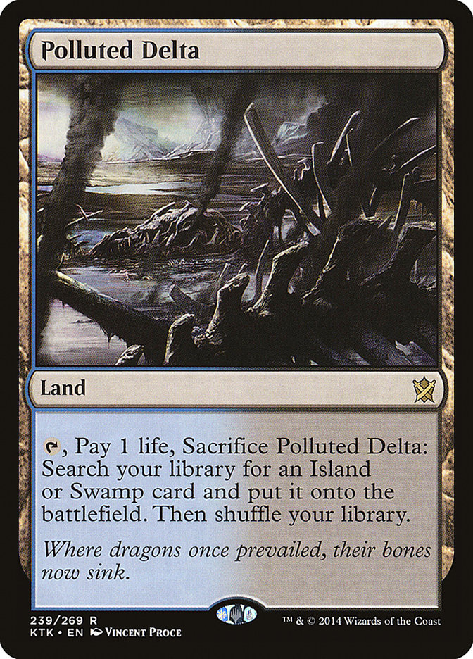 Polluted Delta (Magic card)