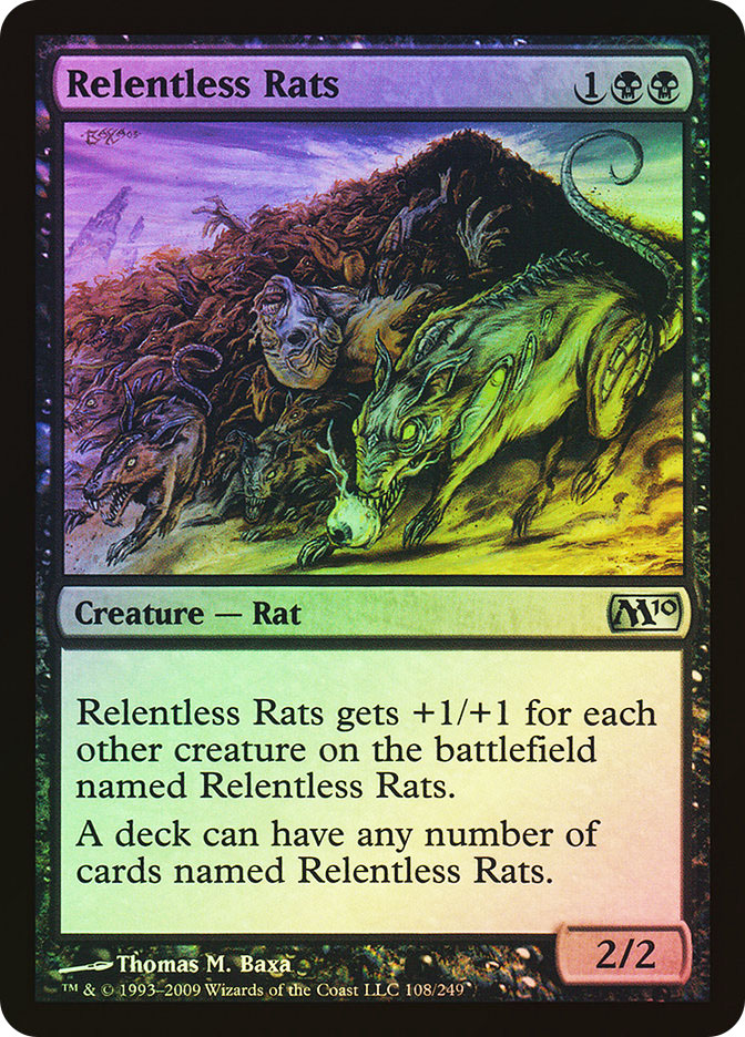 Relentless Rats (Magic card)