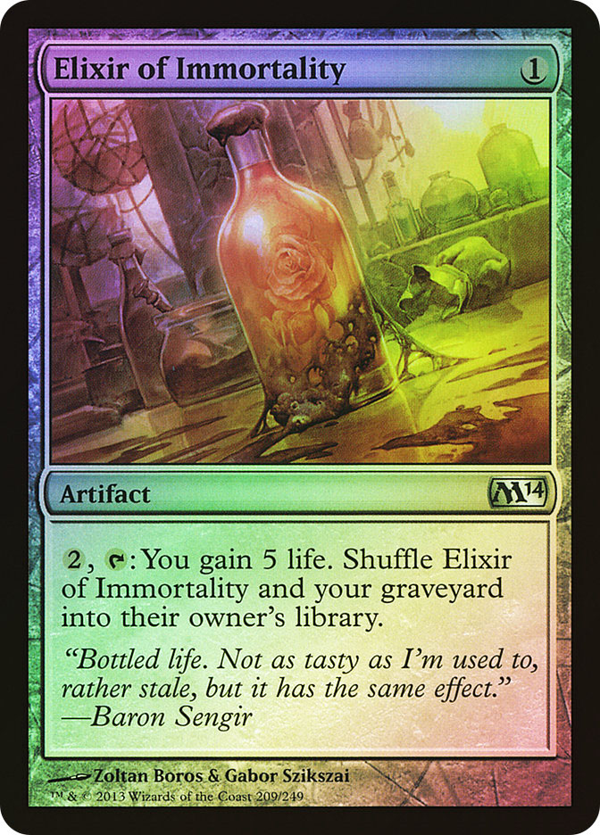 Elixir Of Immortality (Magic card)