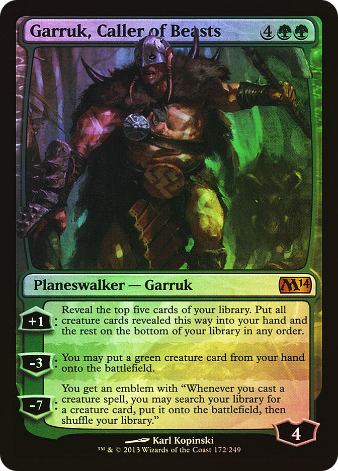 Garruk, Caller Of Beasts (Magic card)