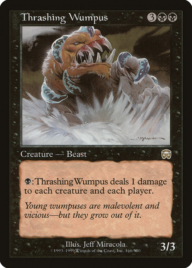 Thrashing Wumpus (Magic card)