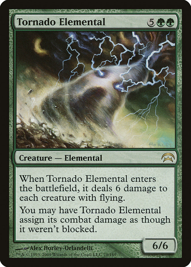 Tornado Elemental (Magic card)