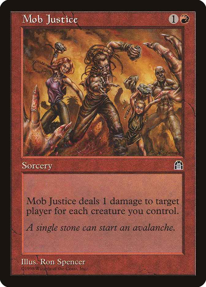 Mob Justice (Magic card)