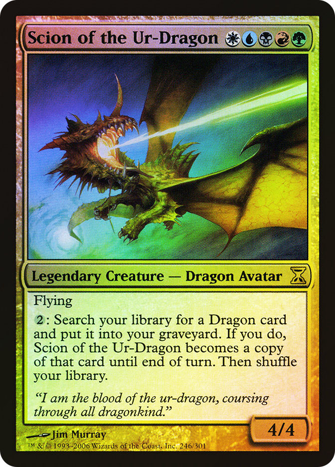 Scion Of The Ur-Dragon (Magic card)