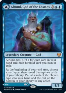 Alrund God Of The Cosmos Is The Modal Dfc Blue Control Decks Have Been Waiting For