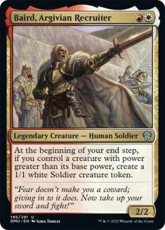 Baird, Argivian Recruiter