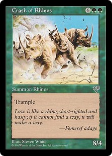 Crash of Rhinos