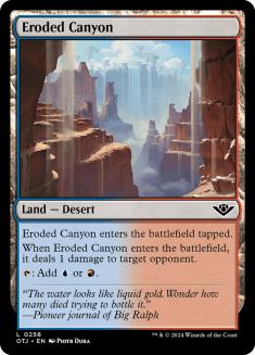 Eroded Canyon