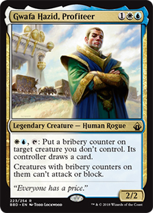 Gwafa Hazid, Profiteer