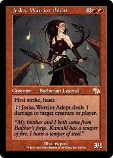 Jeska, Warrior Adept