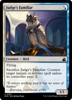 Judge's Familiar