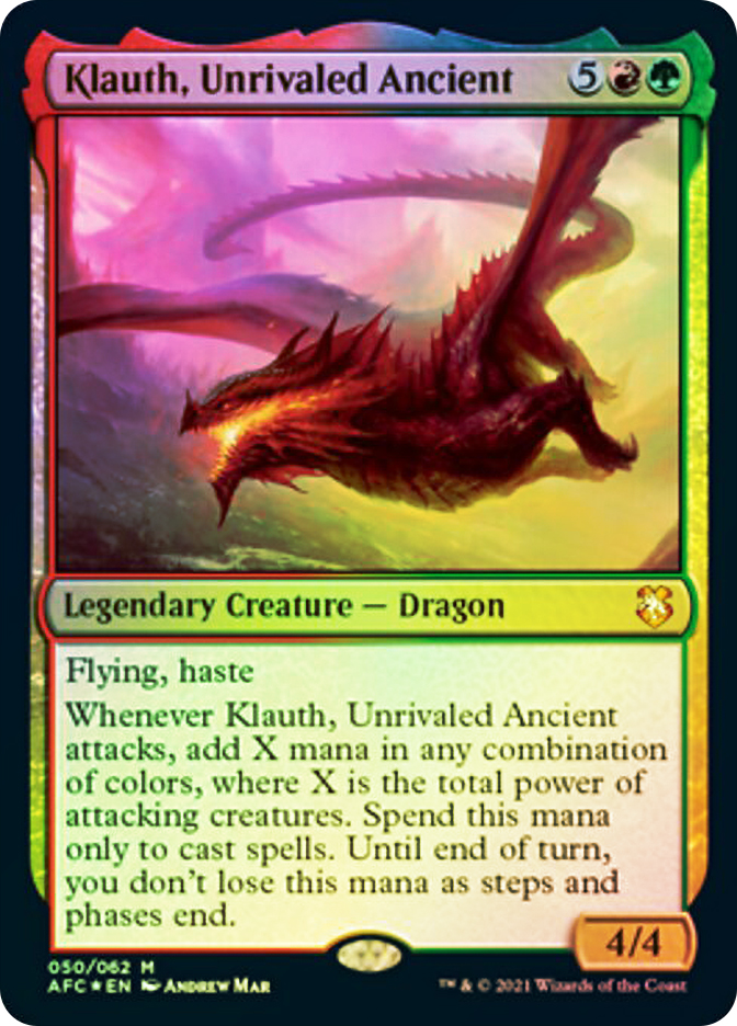 Klauth, Unrivaled Ancient