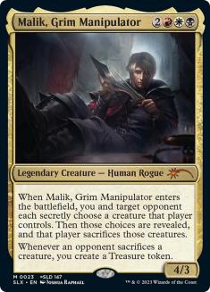 Malik, Grim Manipulator